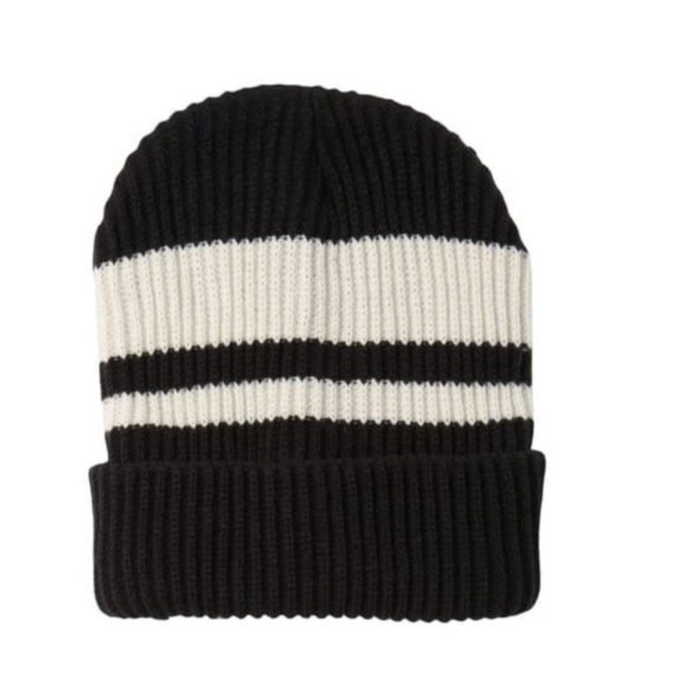 Melrose and Market Stripe Knit Beanie